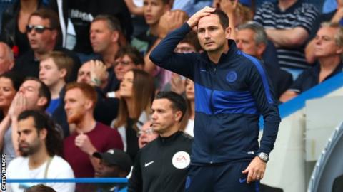 Lampard admits Chelsea 'needed to win' against Brighton