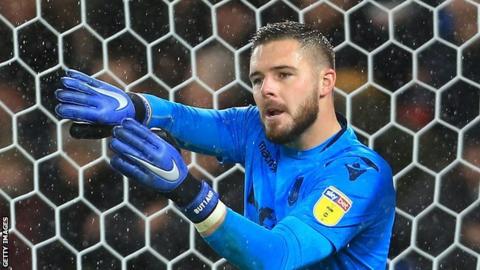Stoke goalkeeper Jack Butland