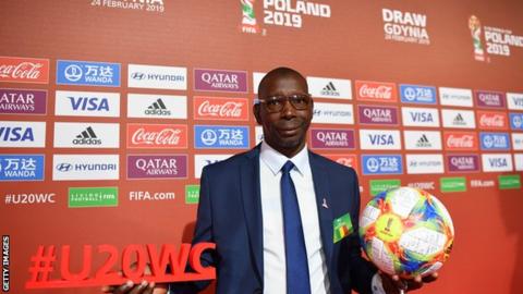 Mali under-20 coach Manoutou Kane