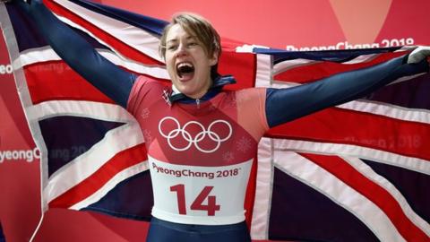 Lizzy Yarnold is one of the athletes backing the #More2me campaign