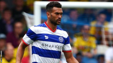 Steven Caulker in action for QPR