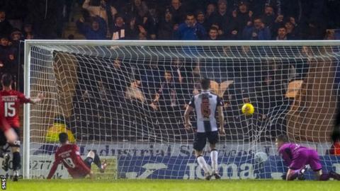 Liam Millar scores for Kilmarnock
