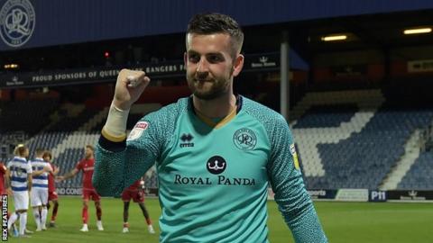 Kelly was making his debut for QPR after moving from Livingston