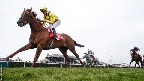 Jockey James Doyle wins his first race at Lincoln on Addeybb