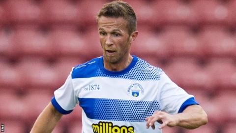 Chris Millar scored twice for Greenock Morton
