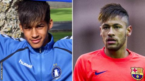 Neymar lookalike Barry Cotter signs for Limerick - BBC Sport