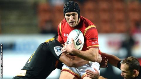 Cardiff Blues wing Tom James has won 12 caps for Wales