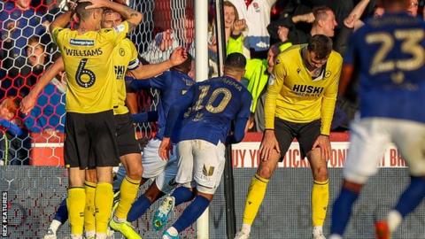 Brentford's late goal