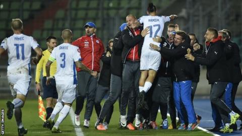 Slovakia celebrate