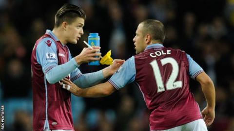 Jack Grealsih (left) and Joe Cole
