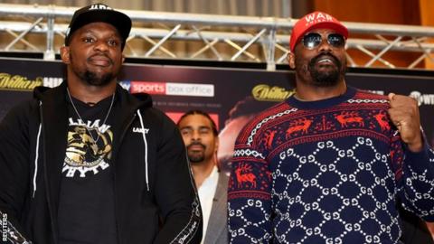 Whyte (left) says he has improved in the two years since he first faced Chisora