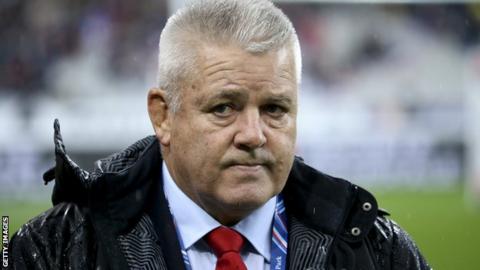 Wales coach Warren Gatland