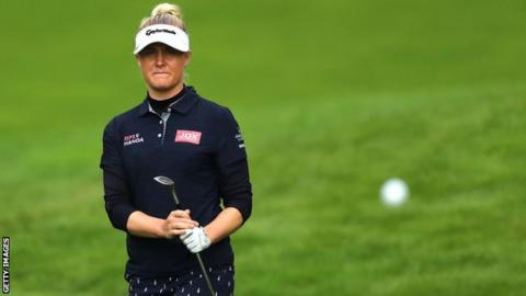 Women's British Open: Charley Hull makes strong start - BBC Sport