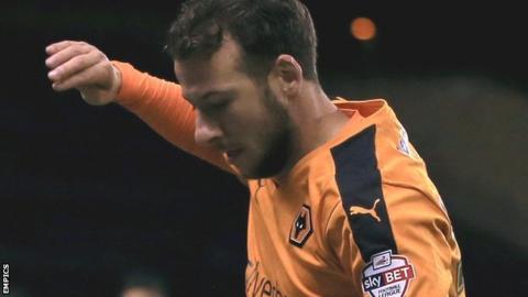 Wolves striker Adam Le Fondre