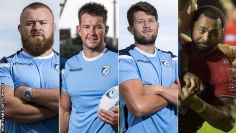 Dmitri Arhip, Jason Harries, Rory Thornton, Samu Manoa
