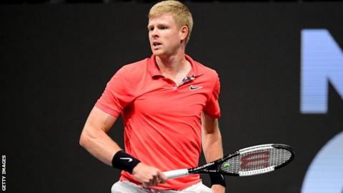Britain's Kyle Edmund