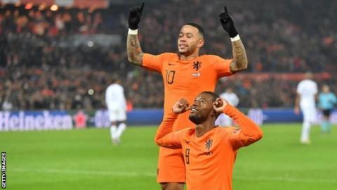 Netherlands celebrate