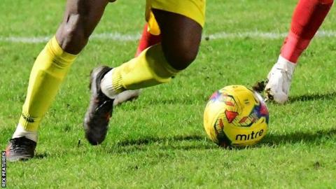 Non-league football match