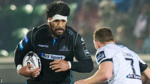 Glasgow Warriors' Brian Alainu'uese
