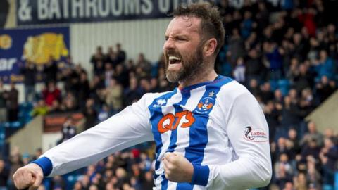 Kilmarnock striker Kris Boyd
