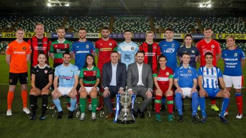 Top local players in the men's and women's games attended the sponsorship extension