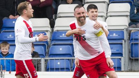 Kris Boyd scored his eighth goal of the season from the penalty spot