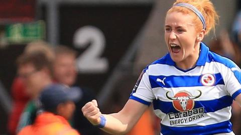 Rachel Furness in action for Reading
