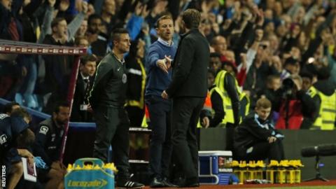 Gary Rowett and Tim Sherwood