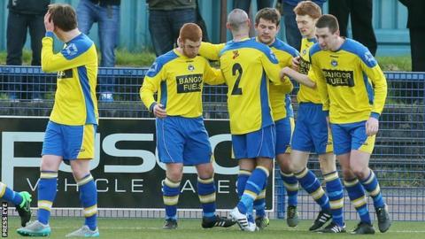 Bangor installed a 3G pitch at their ground on the Clandeboye Road