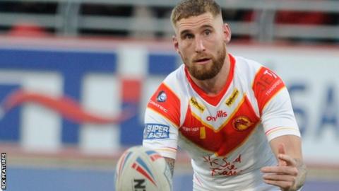 Sam Tomkins of Catalans Dragons