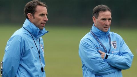 Gareth Southgate and Steve Holland