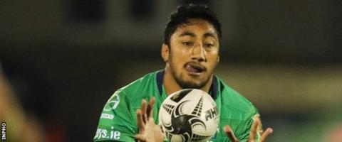 Connacht's Bundee Aki was named Pro12 player of the season for 2015/16