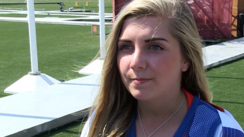 European Games 2015: Amber Hill wins skeet gold in Baku
