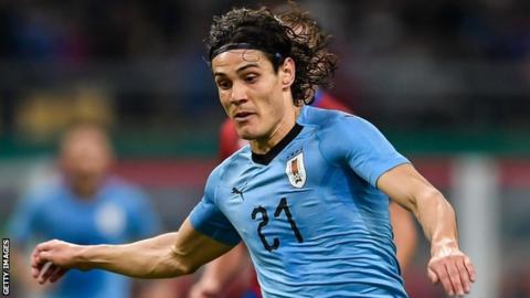 Wales 0-1 Uruguay: Edinson Cavani nets victor to clinch China Cup