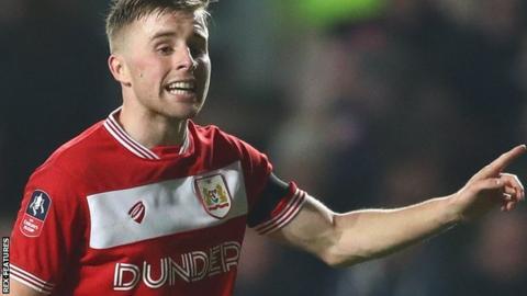 morrell joe city bristol midfielder loan lincoln season sign long fifth helped reach fa cup round