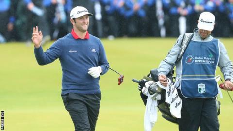 Spain's Jon Rahm won the Irish Open when it was staged at Portstewart in 2017