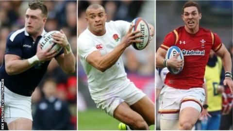 Stuart Hogg, Jonathan Joseph, George North