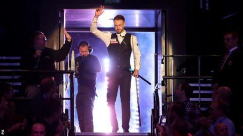 English snooker player Judd Trump