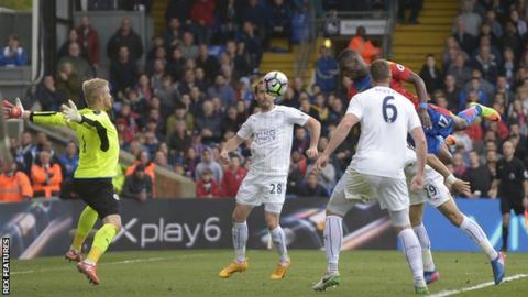 Palace striker Christian Benteke