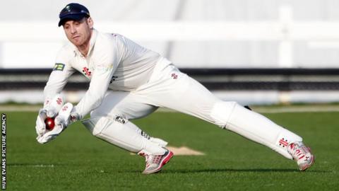 Glamorgan wicket-keeper Mark Wallace