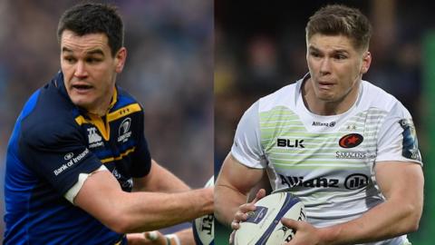 Johnny Sexton and Owen Farrell