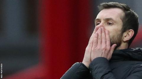 Stoke City manager Nathan Jones