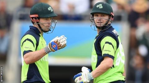 Ed Joyce and William Porterfield had a second-wicket stand of 326