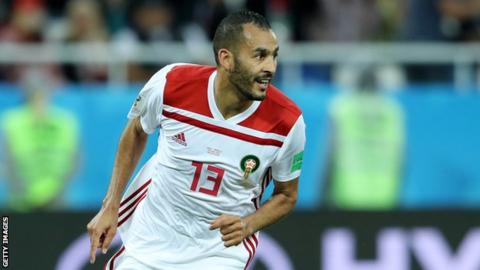 Morocco's Khalid Boutaib