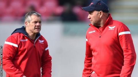 Byron Hayward and Wayne Pivac