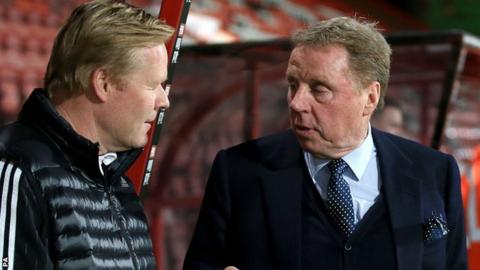Ronald Koeman (left) and Harry Redknapp