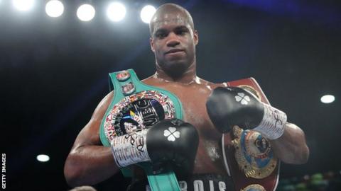 Dubois has a record of 14 wins from 14 bouts with 13 ending inside the distance