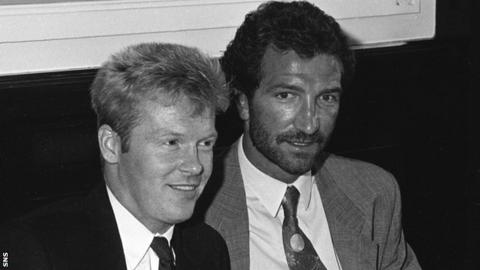 Mo Johnston and Graeme Souness