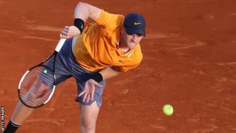 Kyle Edmund loses in Munich