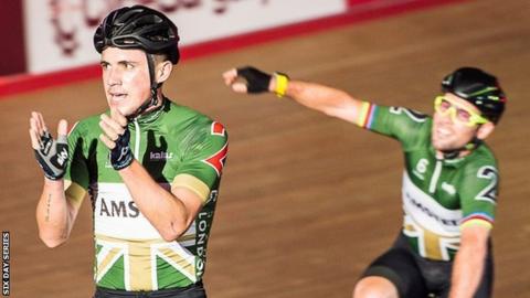 Peter Kennaugh and Mark Cavendish